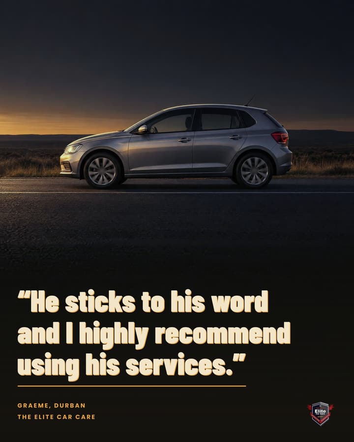 The Elite Car Care: graeme durban quote post