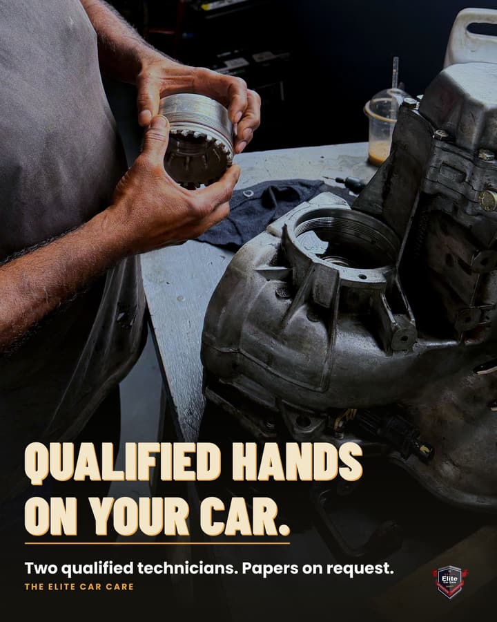 The Elite Car Care: qualified hands post
